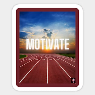 Motivate Art Design Sticker